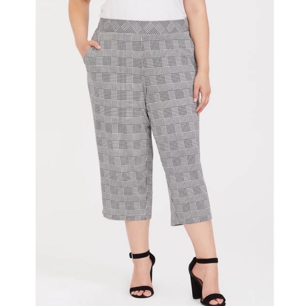 Torrid Plaid Houndstooth Pants